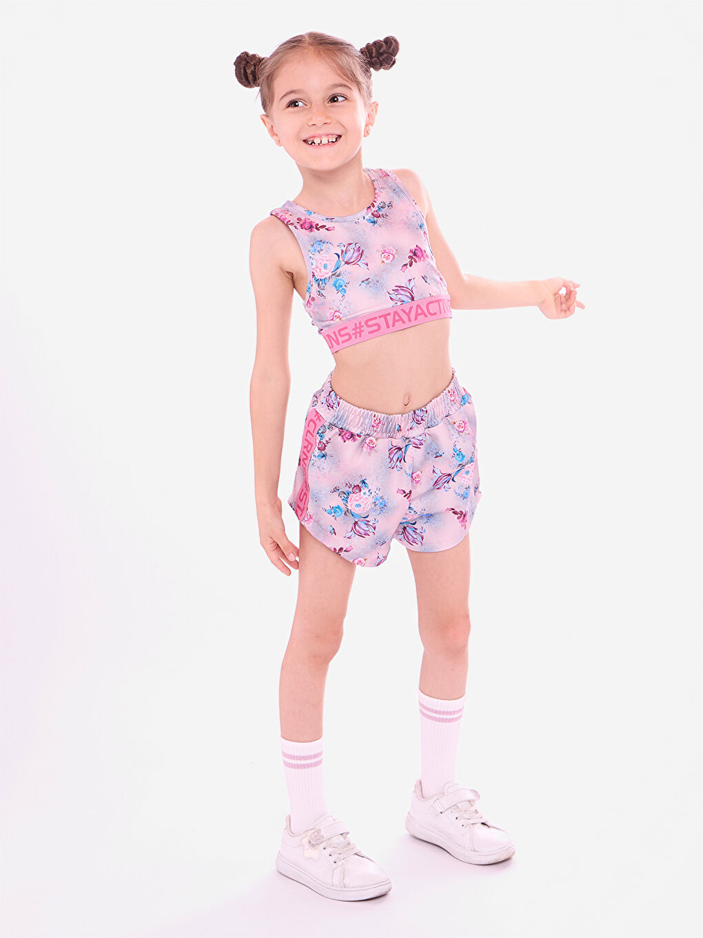 Lila Skybloom Şort Tayt-2