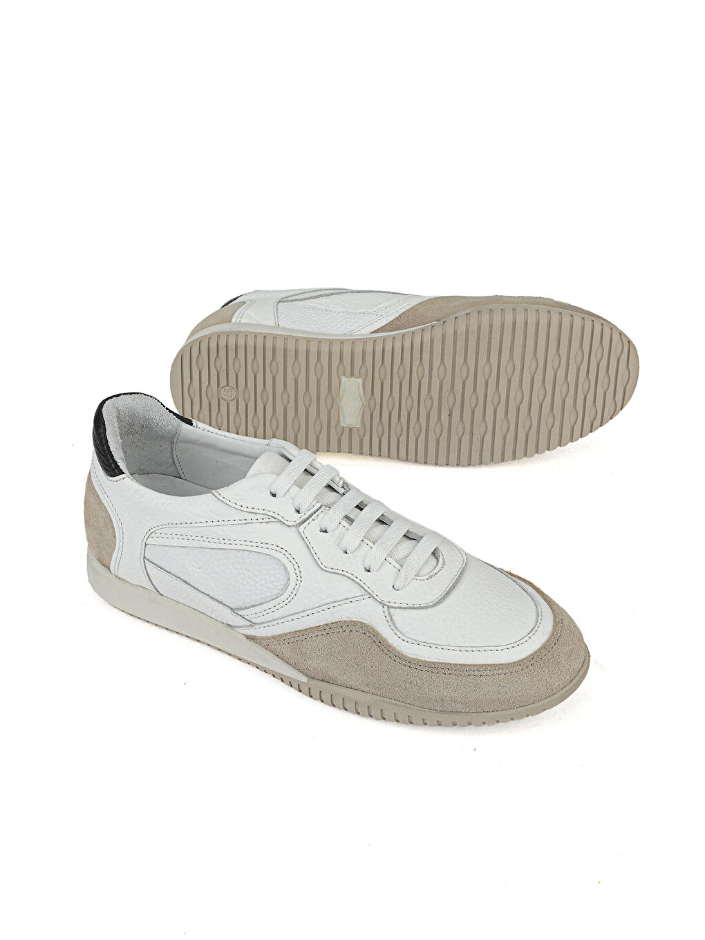 Kadın Hakiki Deri Günlük Sneaker 1611022Z2743 Beyaz-3