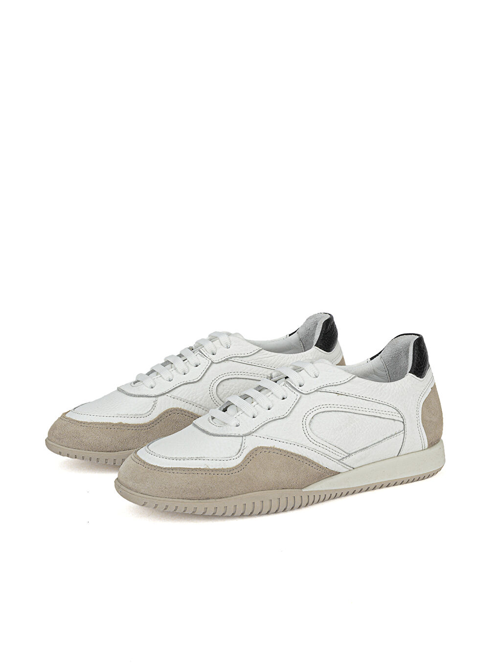 Kadın Hakiki Deri Günlük Sneaker 1611022Z2743 Beyaz-4