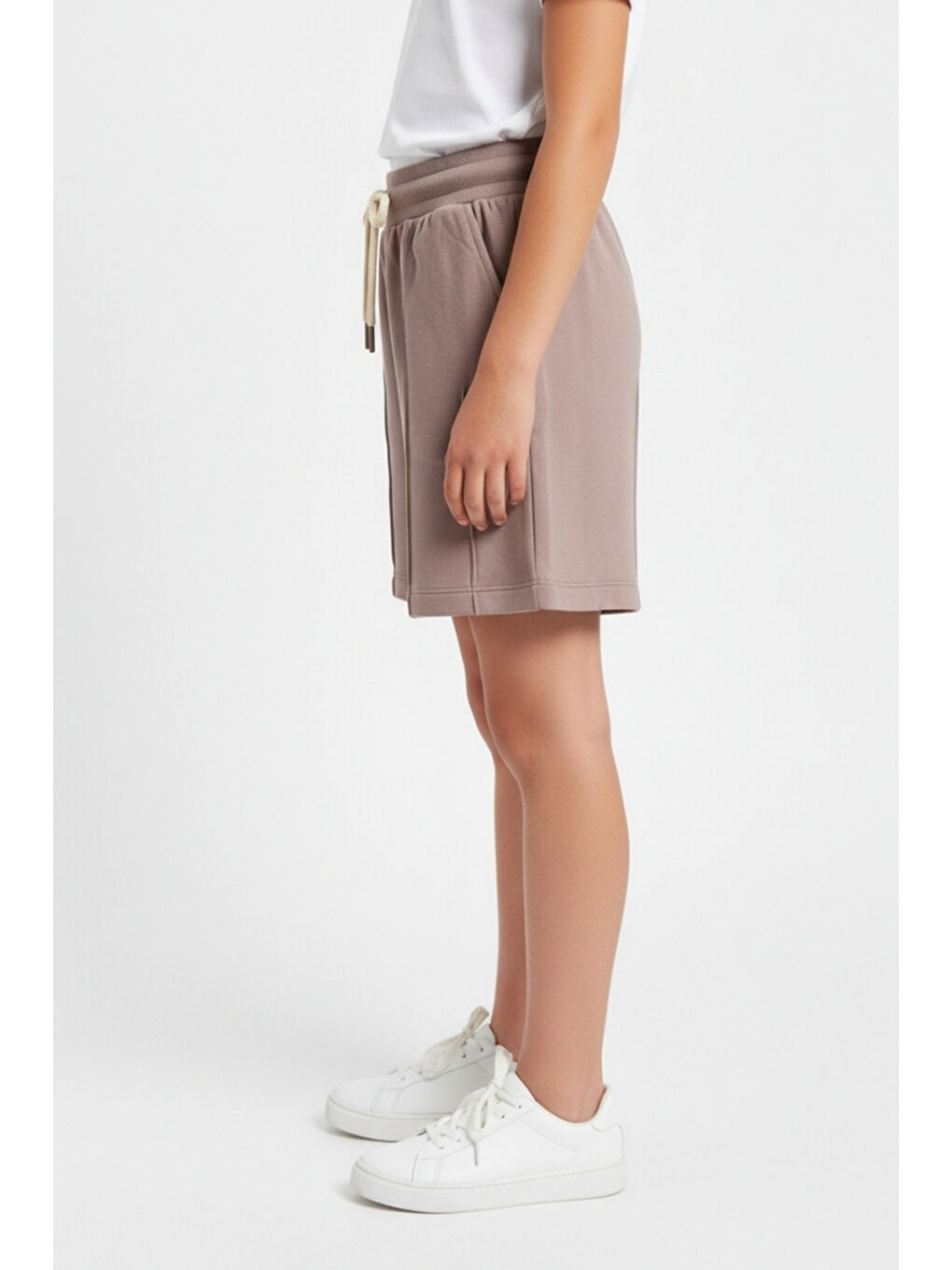 Kahverengi Kız Çocuk Şort-1