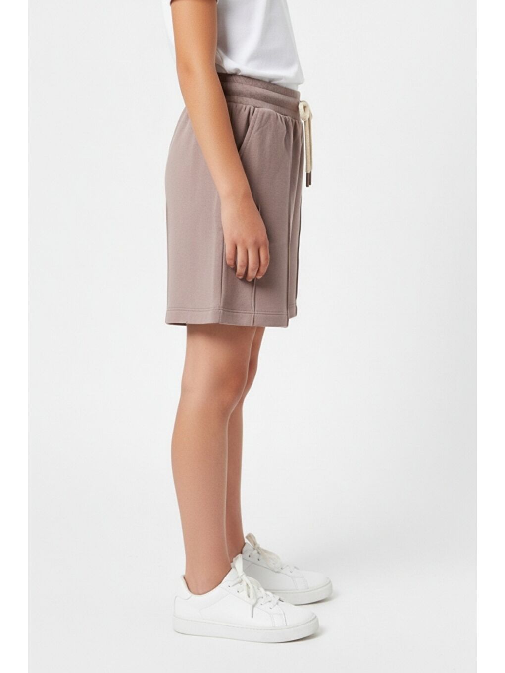 Kahverengi Kız Çocuk Şort-2