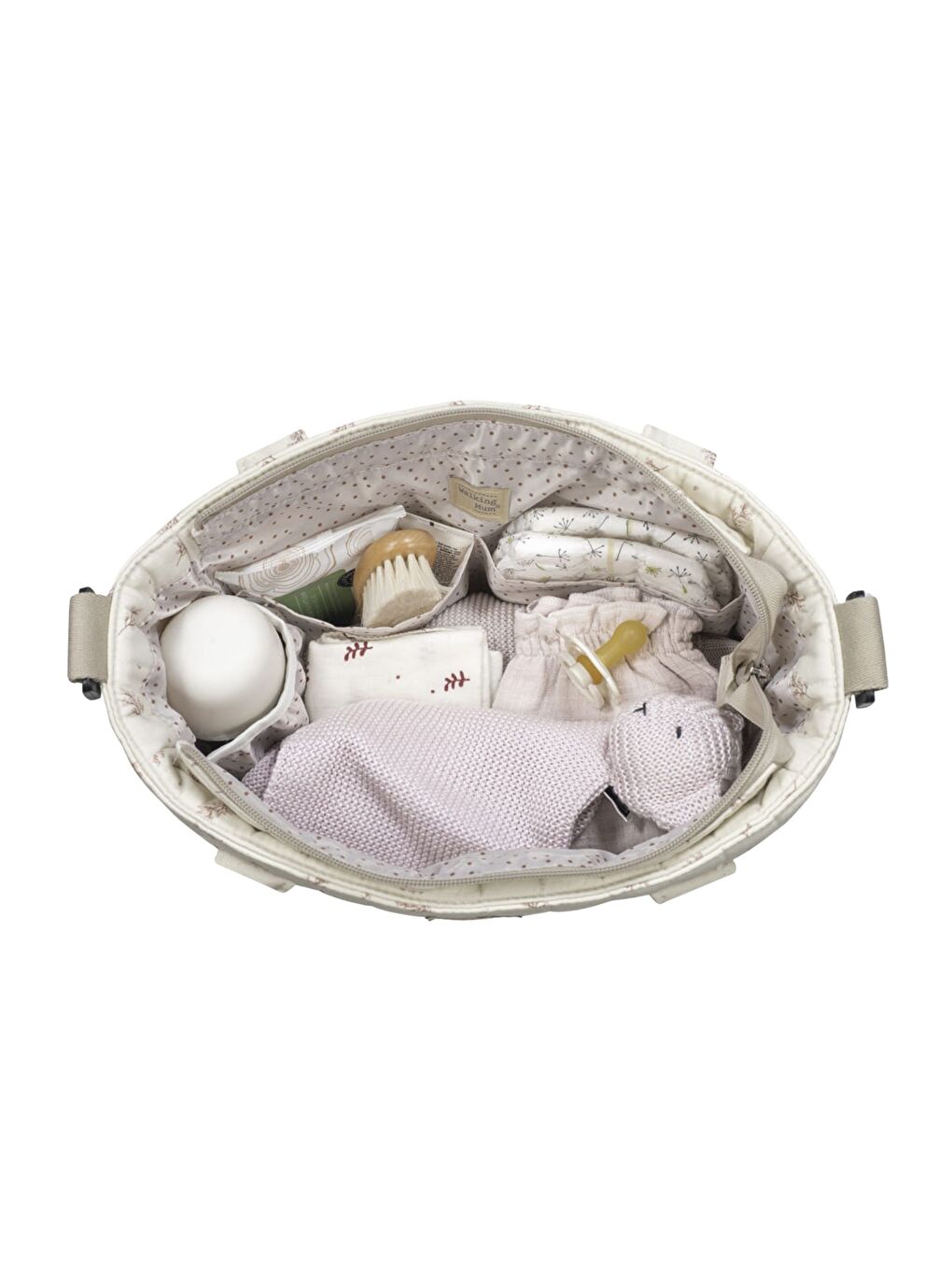 Mimosa Crossbody Bebek Bakım Çantası Pink-8