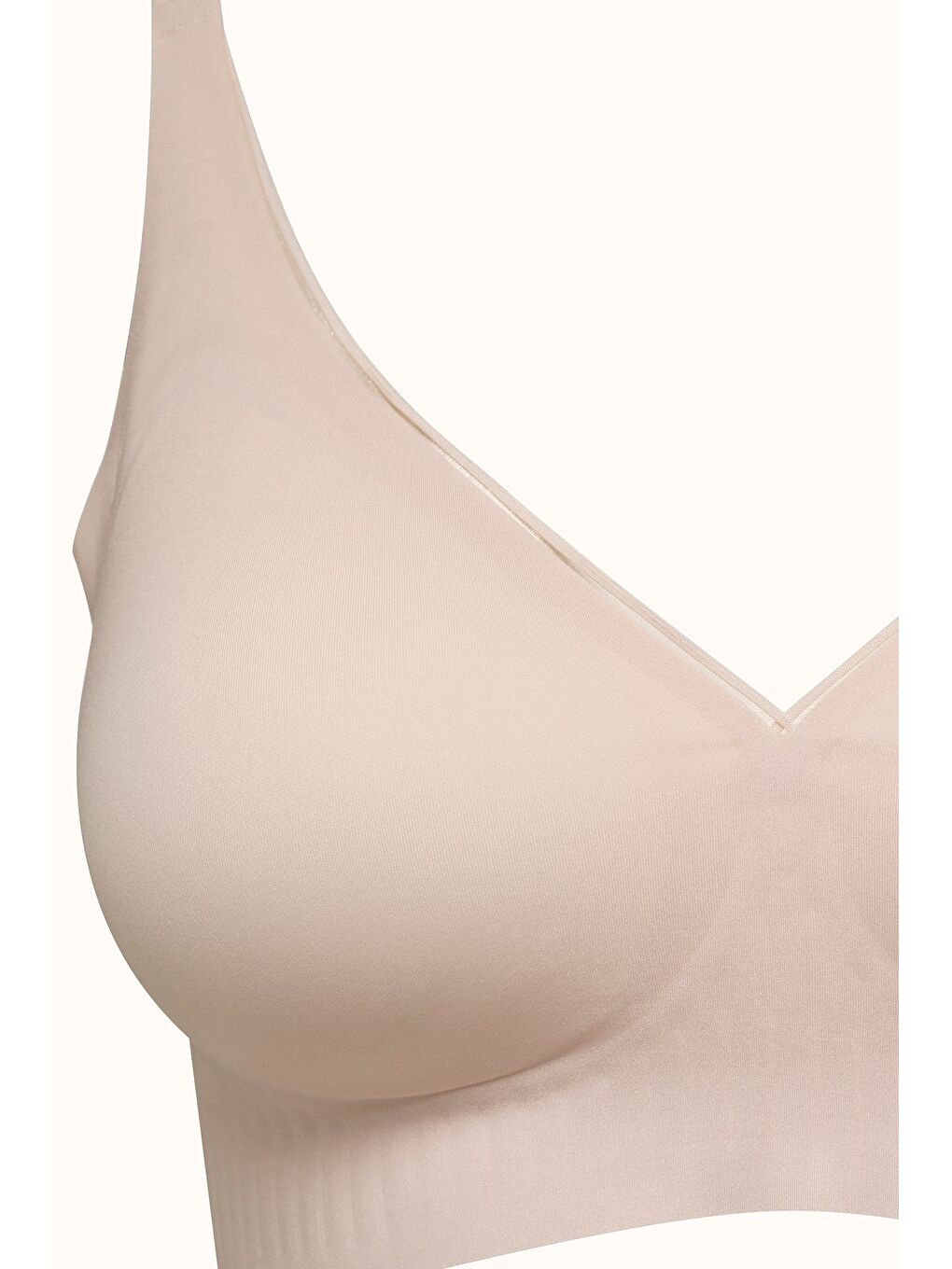 Balensiz Dikişsiz Lazer Kesim Pedli Sütyen Cc417 Pembe-1