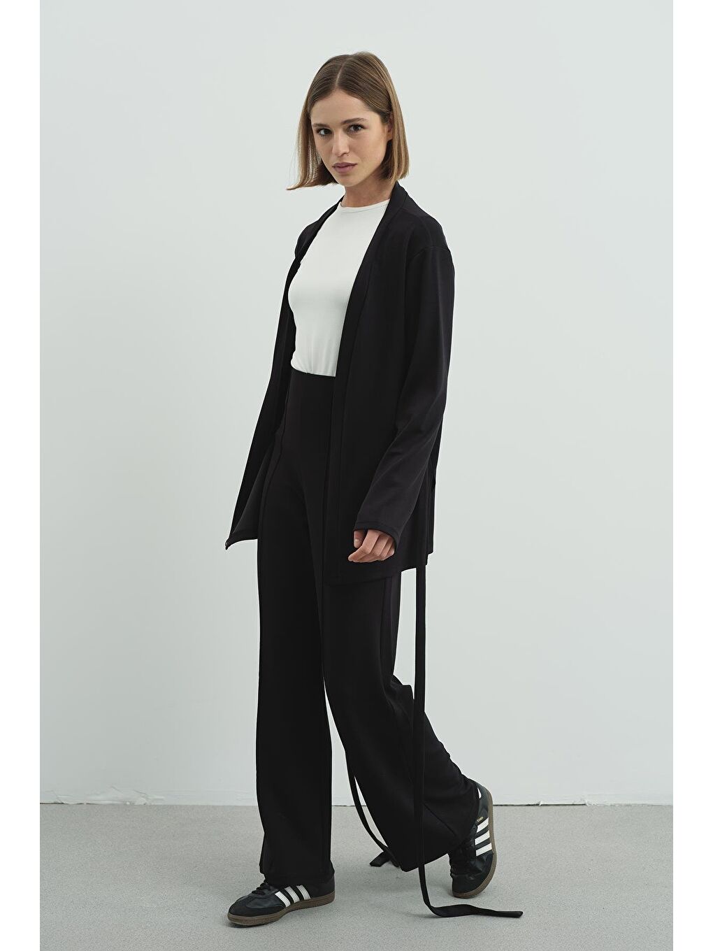 Pure Touch Kimono Siyah-1