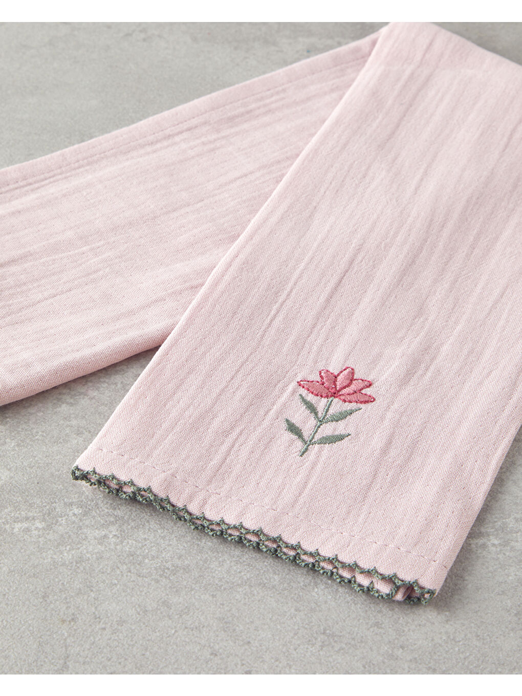 Pembe Retro Vernal Pamuk Kurulama Bezi Pudra-2