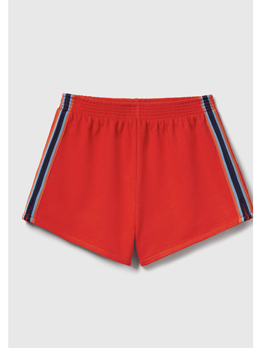 Kadın Kırmızı  %100 Pamuk Rahat Kalıp Stranger Things Sweat Şort