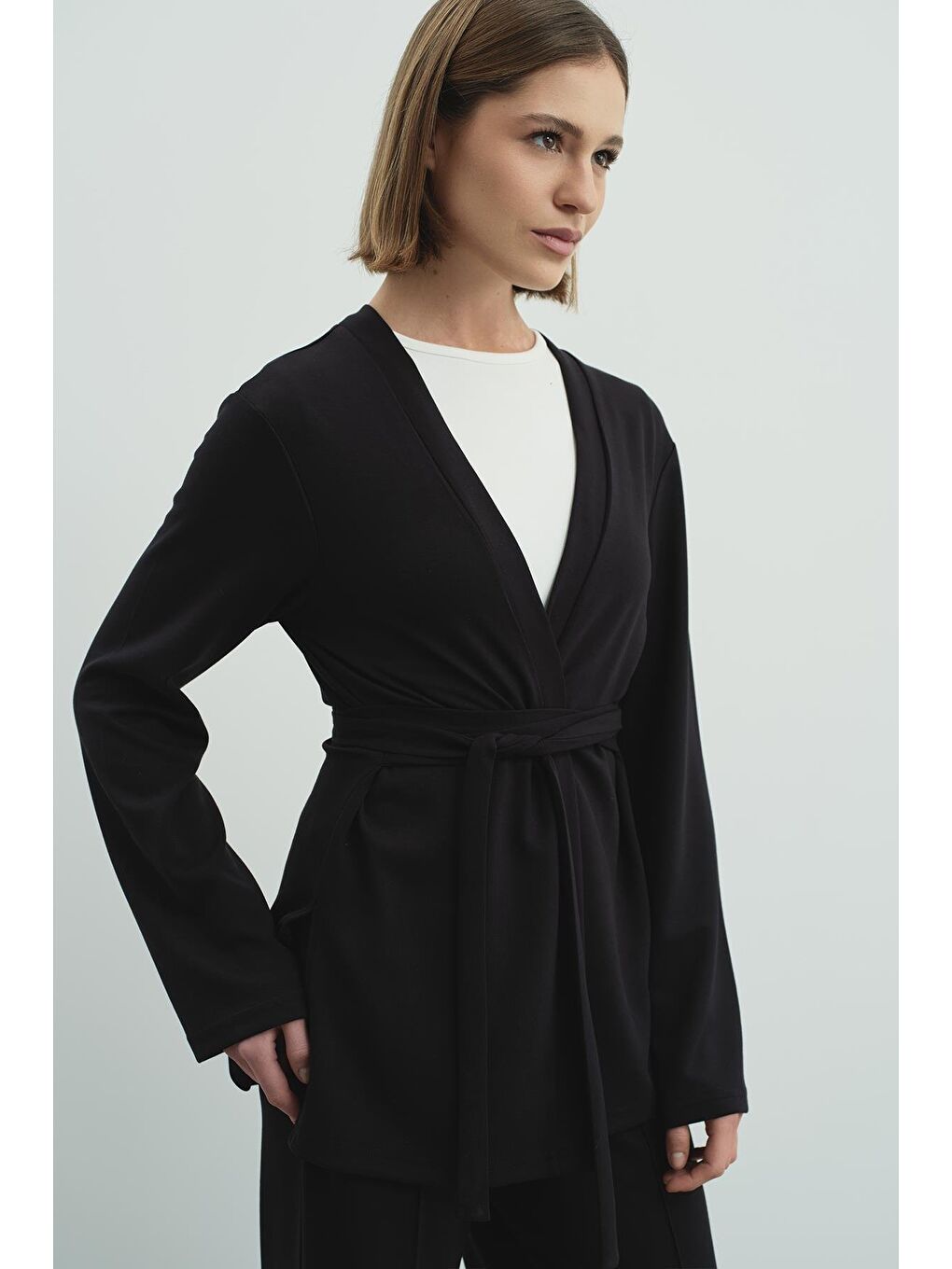 Pure Touch Kimono Siyah-8