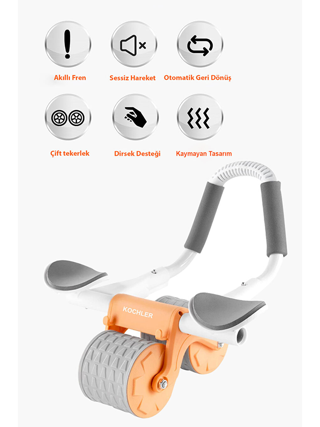 Karışık Çek Bırak - Dirsek Destekli Mekik Aleti - Karın Egzersiz Aleti