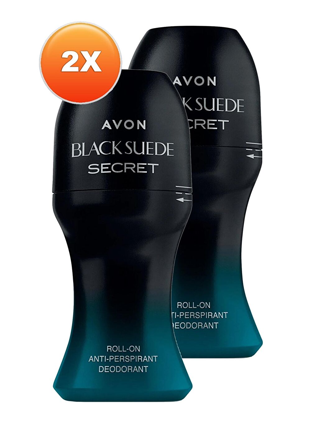 AVON Renksiz Black Suede Secret Erkek Rollon 50 Ml. İkili Set - 1