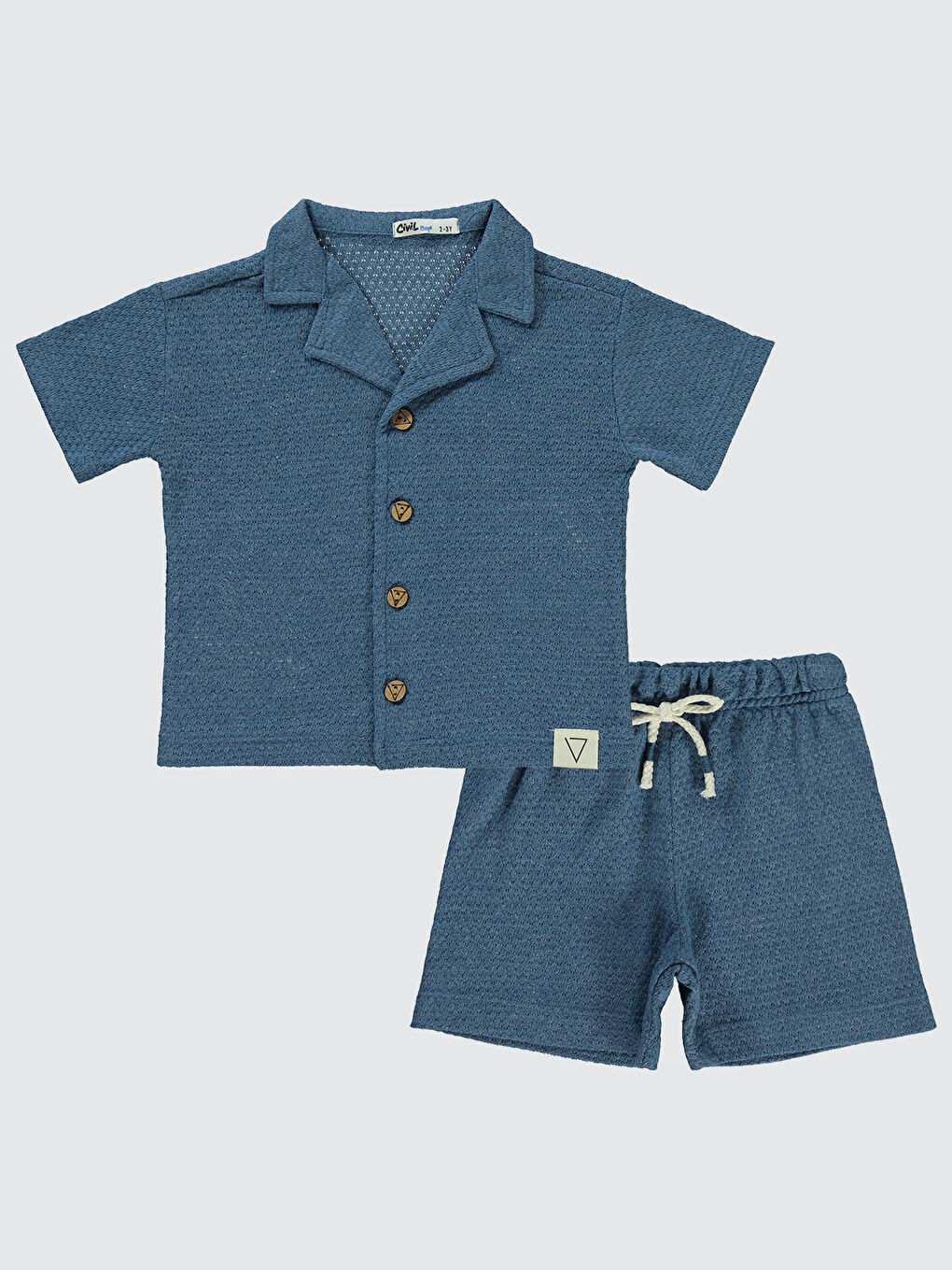 Boys Erkek Çocuk Takım 2-5 Yaş İndigo