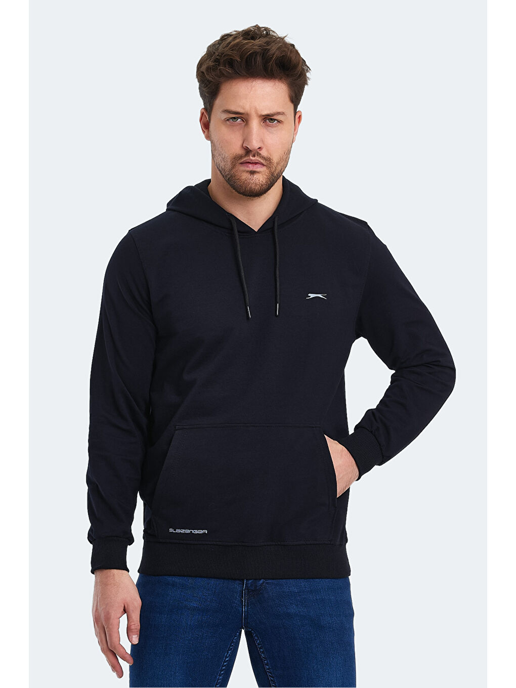 SLAZENGER OBRA IN Erkek Sweatshirt Lacivert