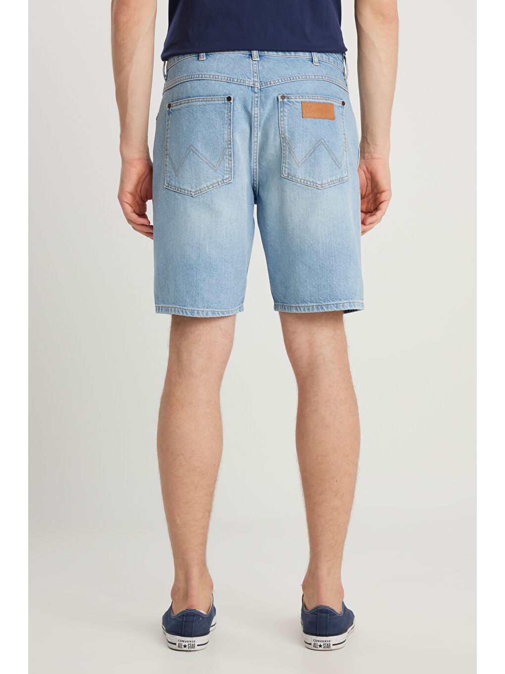 Frontier Regular Fit Normal Kesim %100 Pamuk Açık Mavi Jean Şort-3