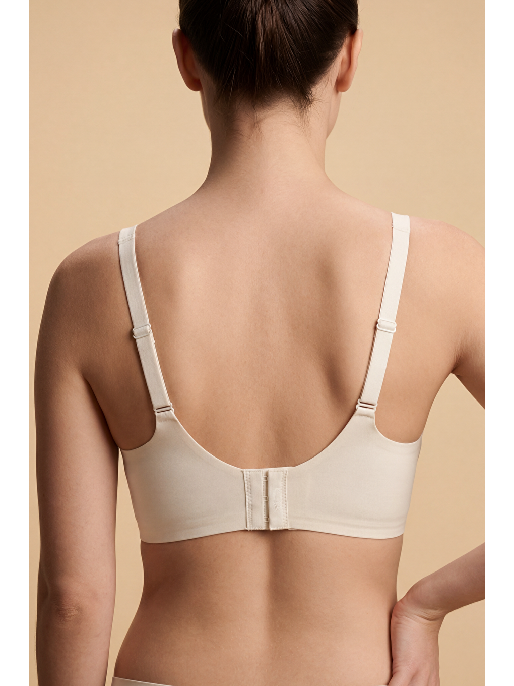 Balensiz Dikişsiz Lazer Kesim Pedli Sütyen Cc417 Ekru-4