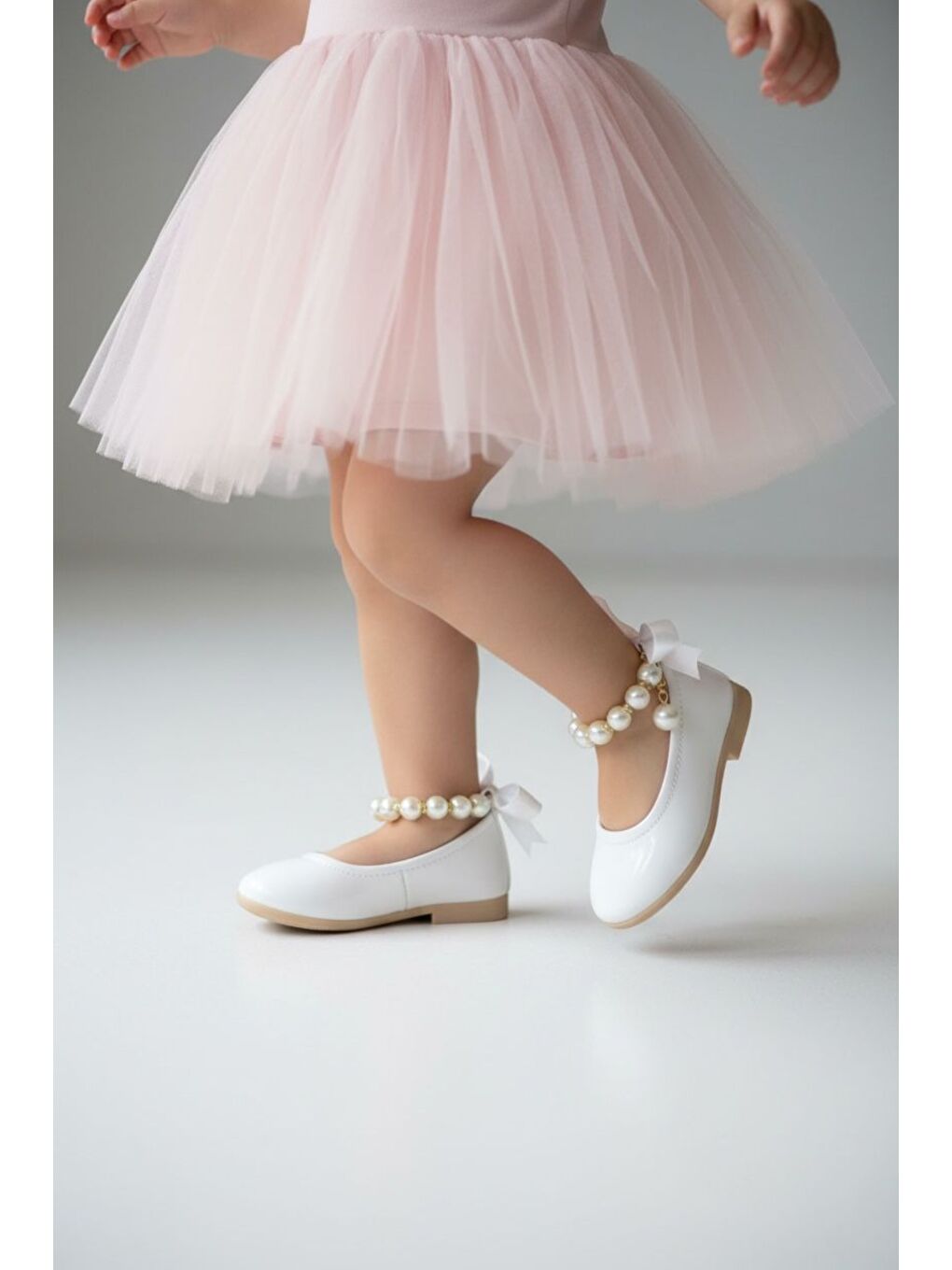 Kız Çocuk Beyaz Babet