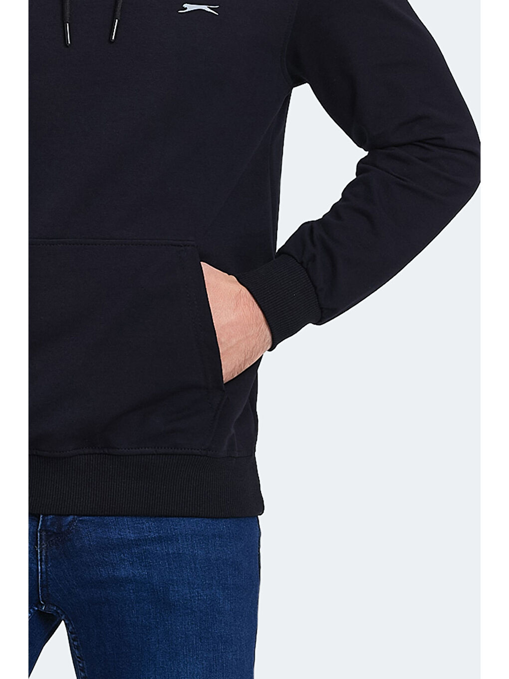 SLAZENGER OBRA IN Erkek Sweatshirt Lacivert - 5