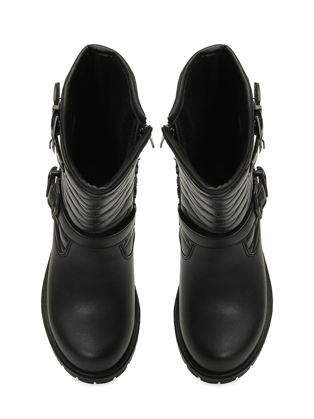 LETUNE F 5PR Siyah Kız Çocuk Çizme-3