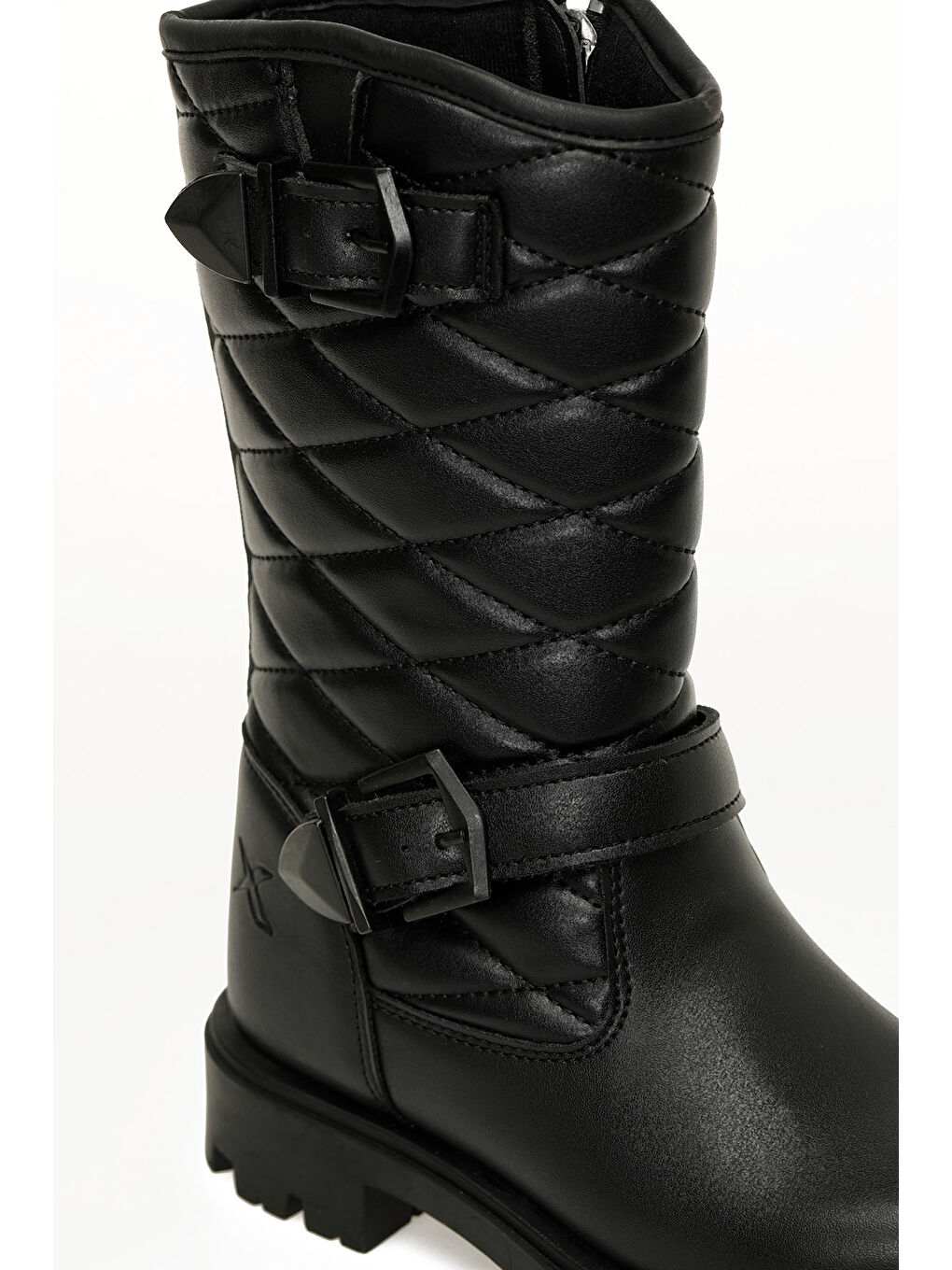 LETUNE F 5PR Siyah Kız Çocuk Çizme-6