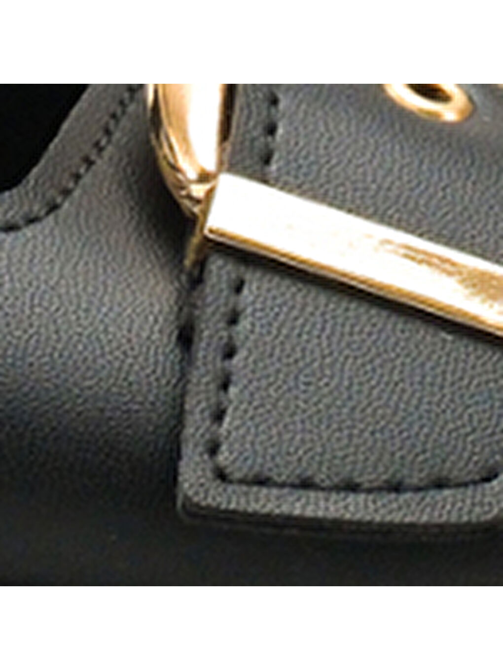 Siyah Cortney Dolgu Topuklu Çift Bantlı Tokalı Kadın Sandalet-6