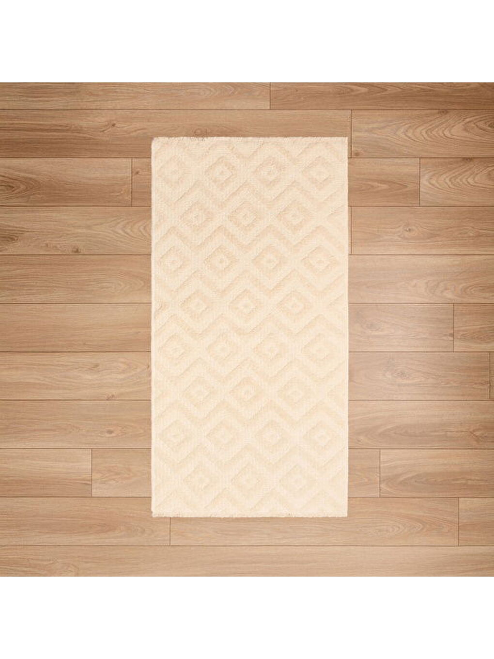 Soft Munros Dekoratif Halı - Bej - 80x150 cm