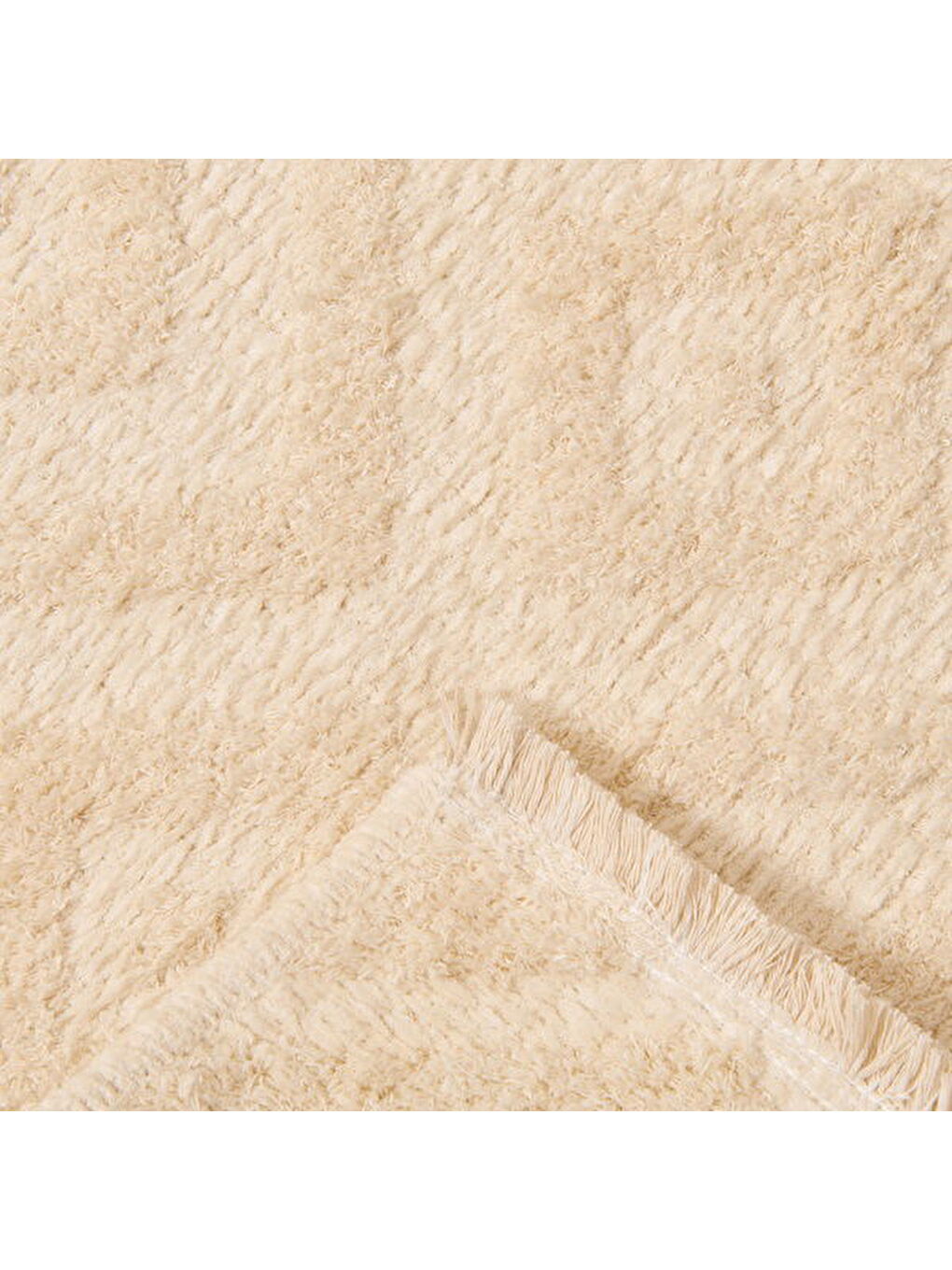 Soft Munros Dekoratif Halı - Bej - 80x150 cm-1