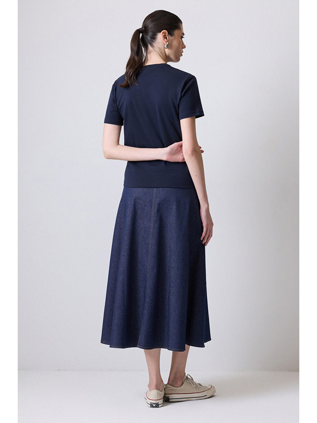 Touché Lacivert Regular Fit T-Shirt - 2