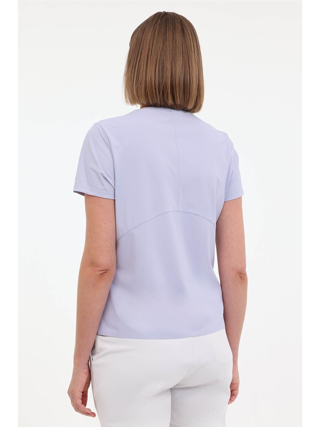 Mor WL WINDY 11BKK92 5FX Lila Kadın Kısa Kol Tişört-1