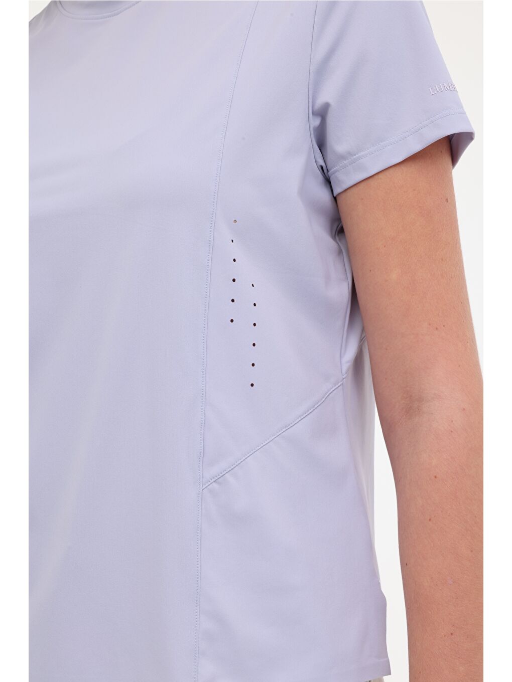 Mor WL WINDY 11BKK92 5FX Lila Kadın Kısa Kol Tişört-4