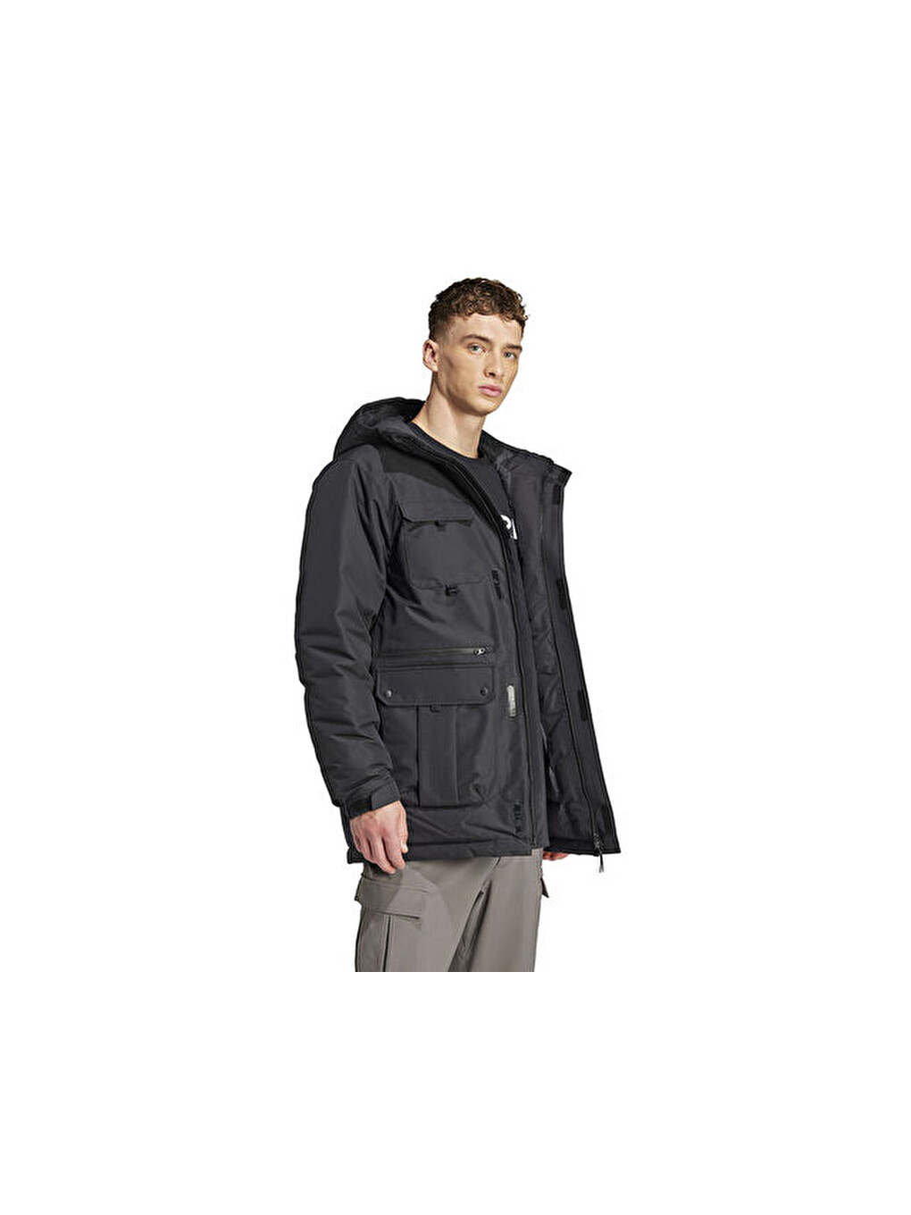 Siyah Terrex Xpl Gd Parka Erkek Outdoor Montu Ix7935 Krem-2