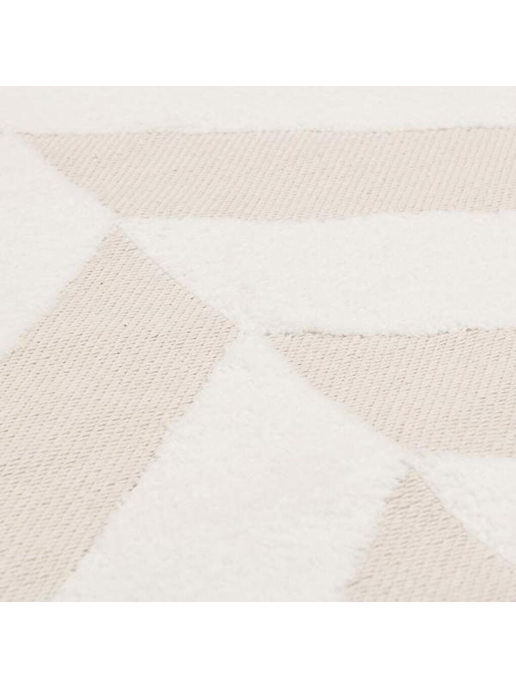 Beyaz Balıksırtı Stella Halı - 80x150 cm-3