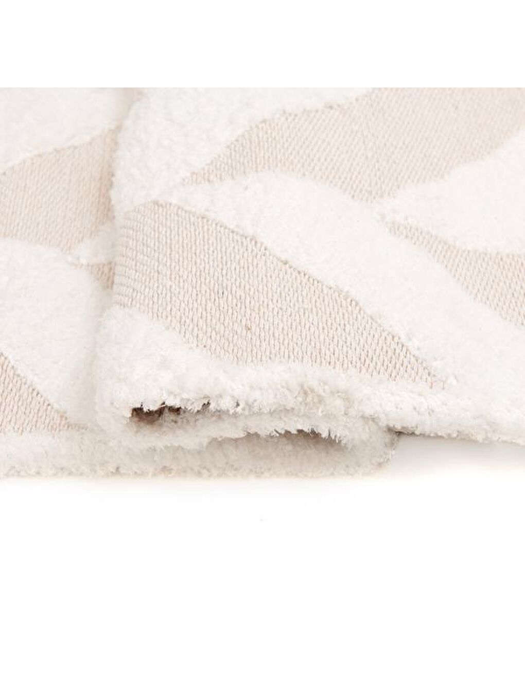 Beyaz Balıksırtı Stella Halı - 80x150 cm-4