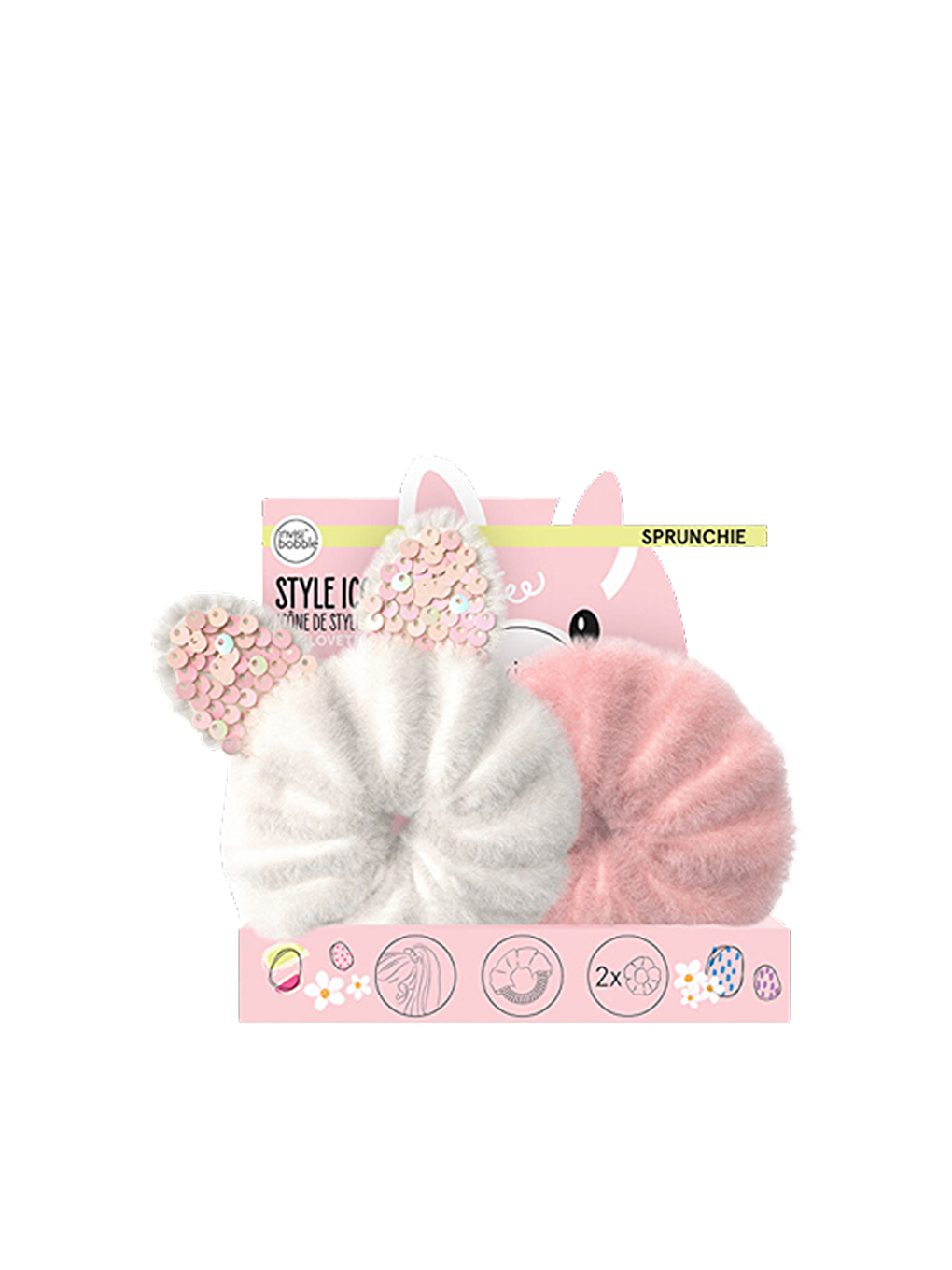 InvisiBooble Karışık SPRUNCHIE Easter Pamuk Candy 2pc