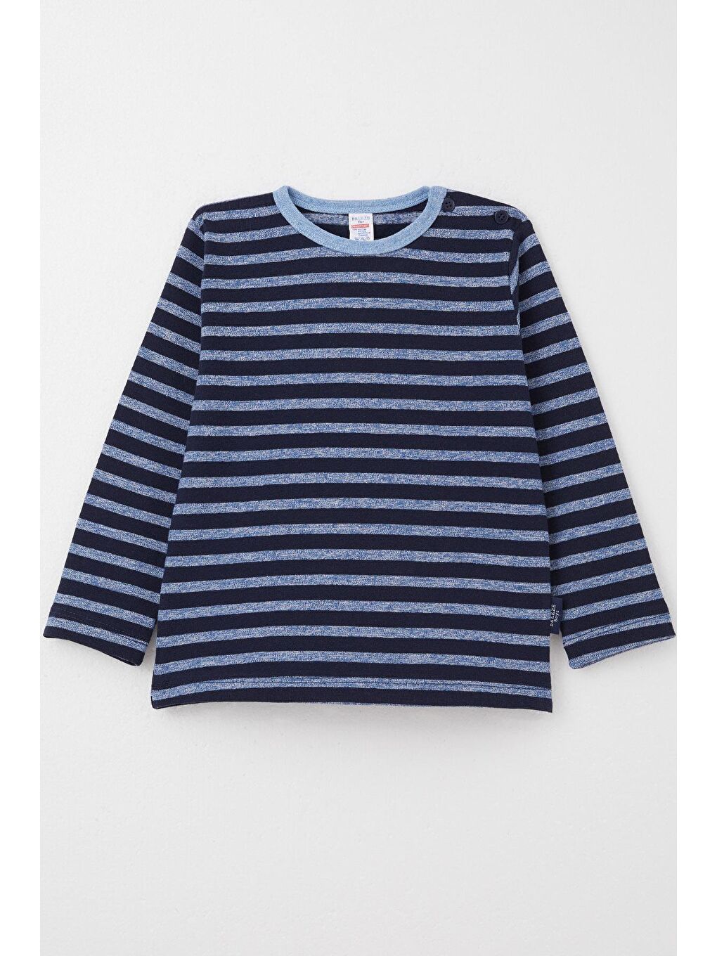 Erkek Bebek Uzun Kollu Tişört Patlı Karışık Renk (9 Ay-3 Yaş)