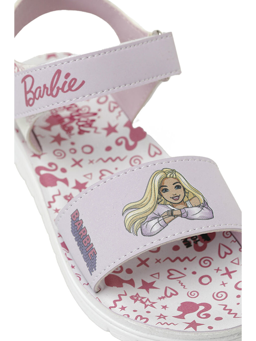 Mor MANBO.P5FX Lila Kız Çocuk Sandalet-6