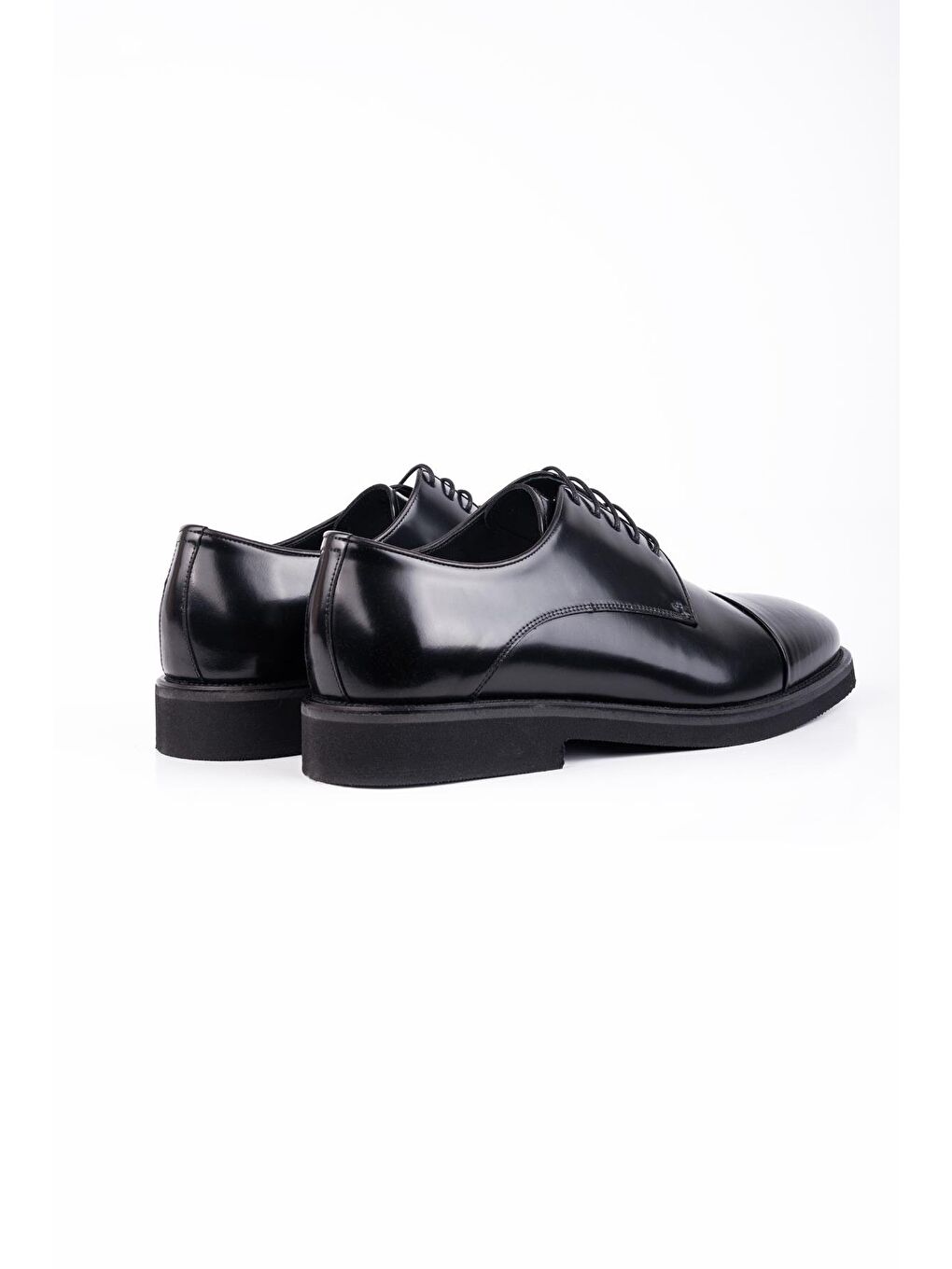 Siyah Açma Bağcıklı Classic Ayakkabı 1033245264-3