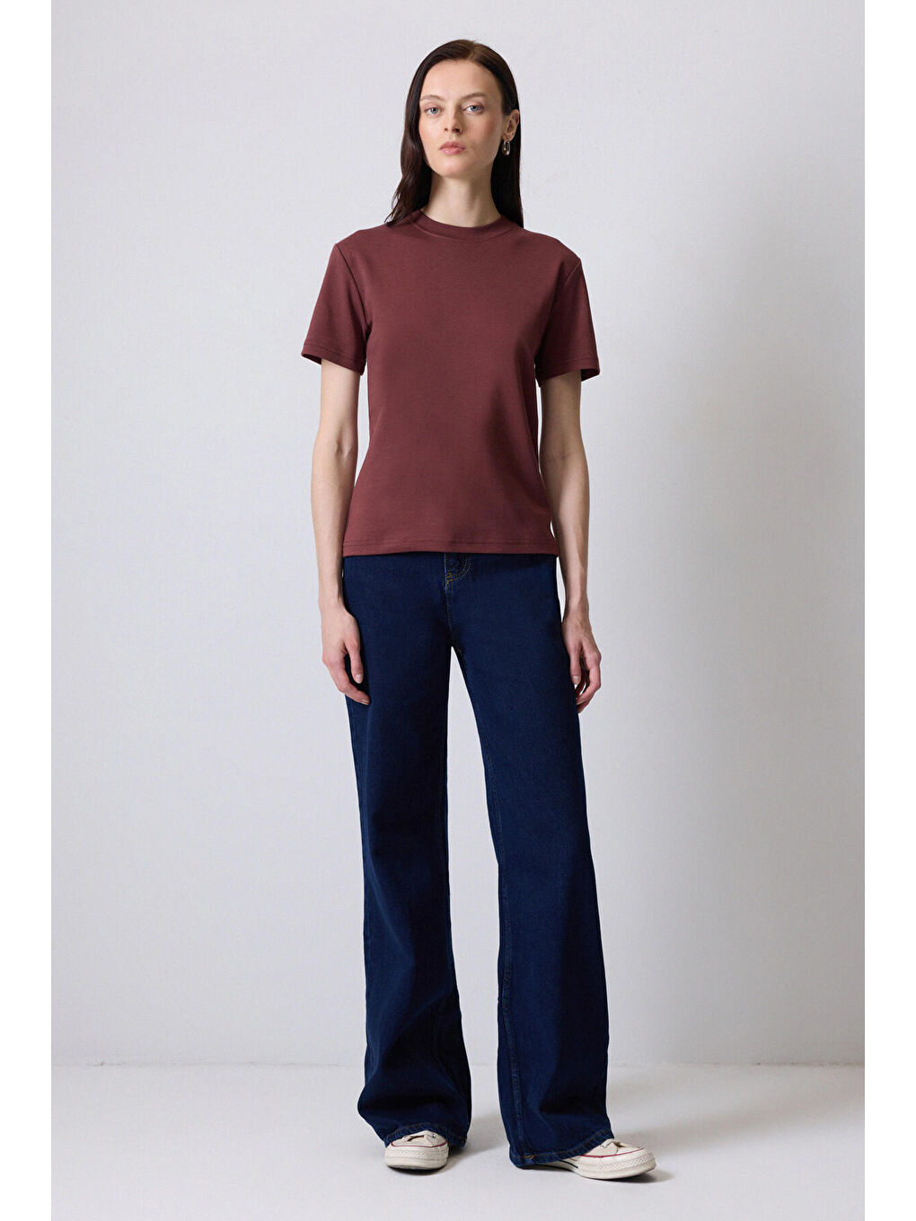 Touché Kahverengi Regular Fit T-Shirt