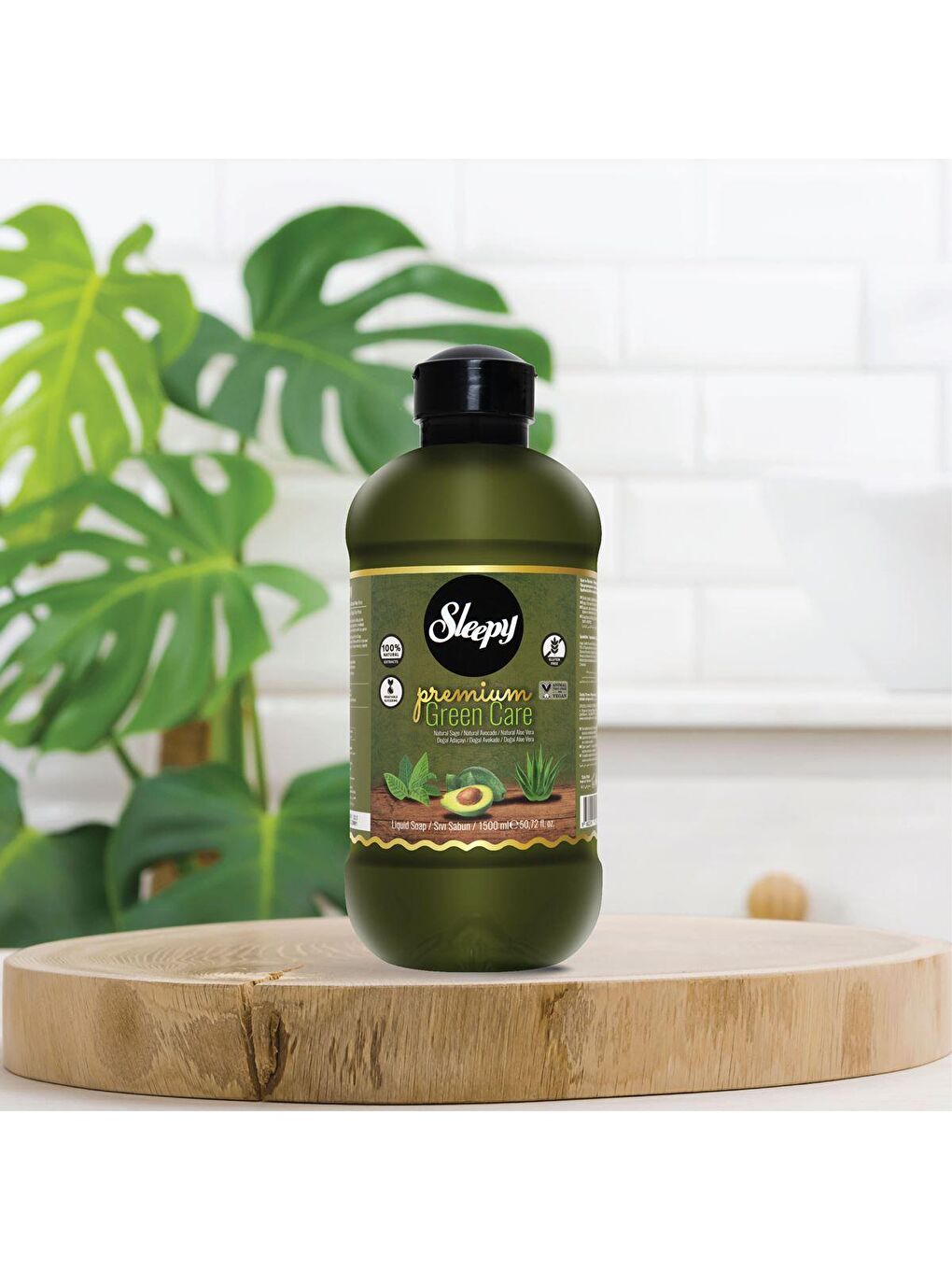 Sleepy Beyaz Premium Green Care Serisi Sıvı Sabun 1500 ml - 1