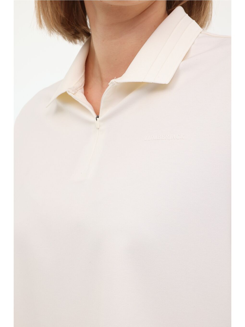 WL JUB 12BKK81 5FX Beyaz Kadın Kısa Kol Tişört-3