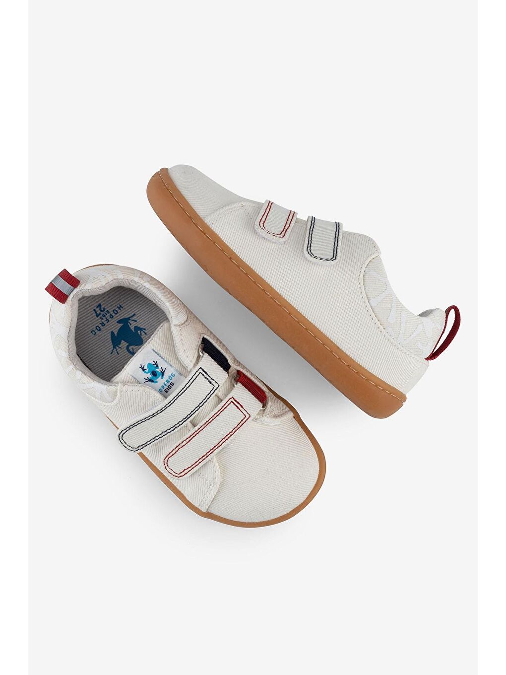 Smart Walker Recycled Canvas Eco Beyaz Barefoot Çocuk Ayakkabı-1