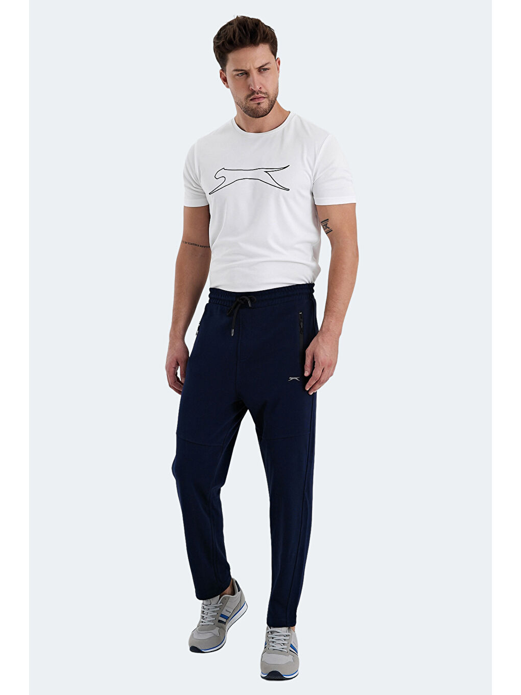 SLAZENGER ONES IN Erkek Eşofman Altı Lacivert - 3