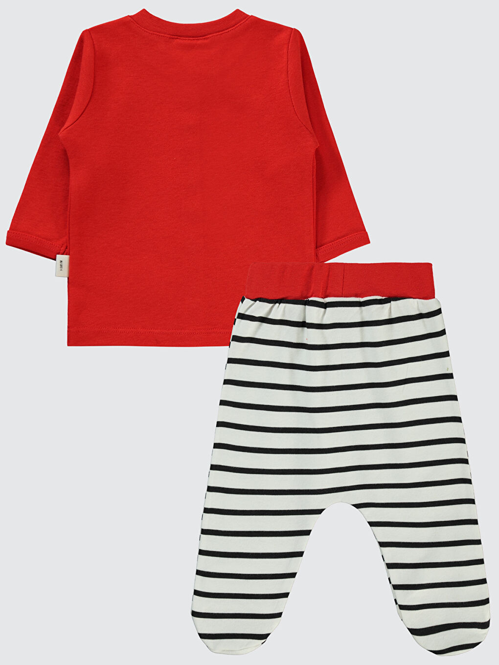 Hello Kitty Kız Bebek Pijama Takımı 1-6 Ay Siyah-1