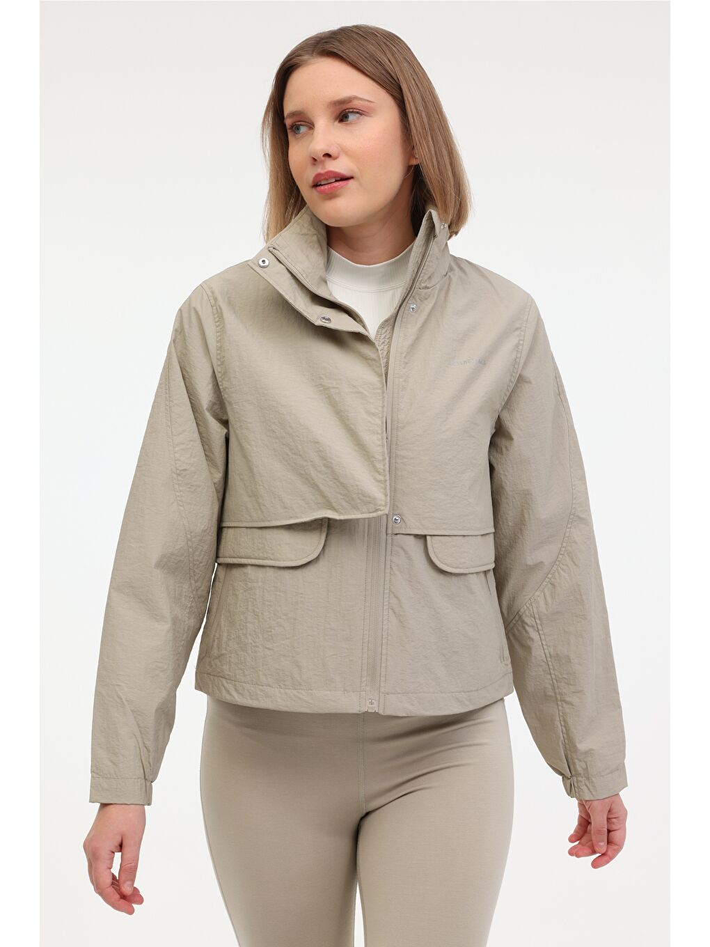 WL SAWYER 81102 5FX Haki Kadın Yağmurluk