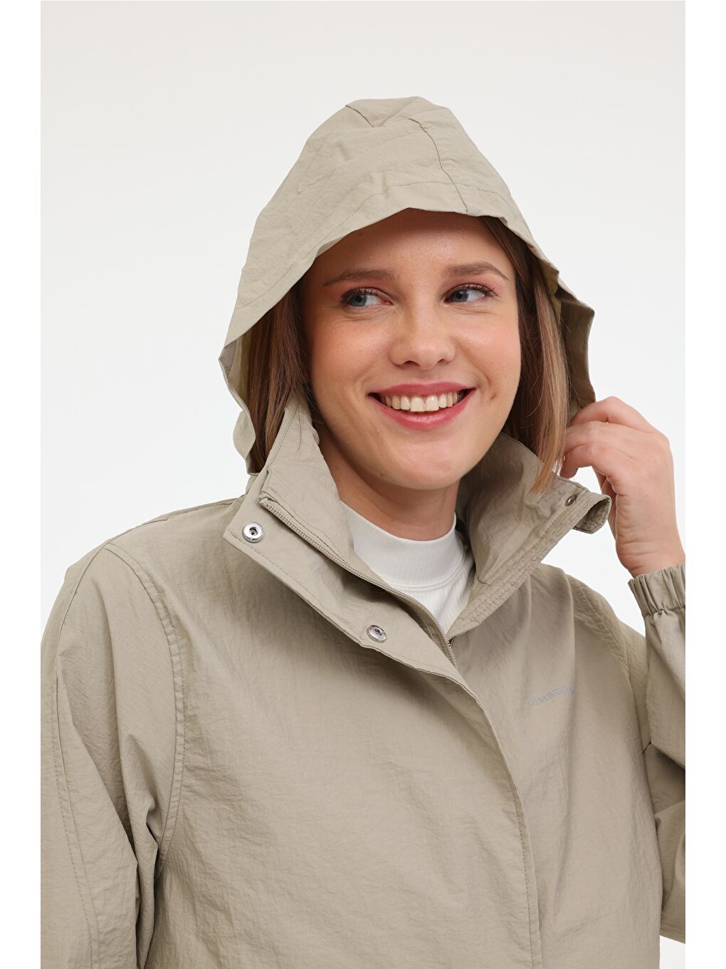 WL SAWYER 81102 5FX Haki Kadın Yağmurluk-5