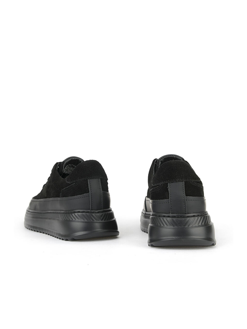 Erkek Hakiki Deri Ayakkabı 153983Z402 Siyah-2