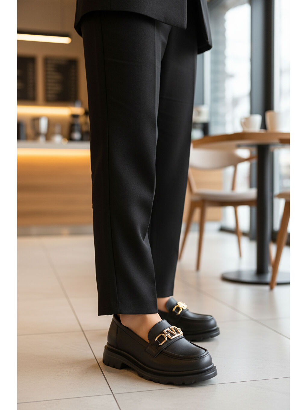 Siyah Hafif Kadın Casual Ayakkabı 1005 Z-2