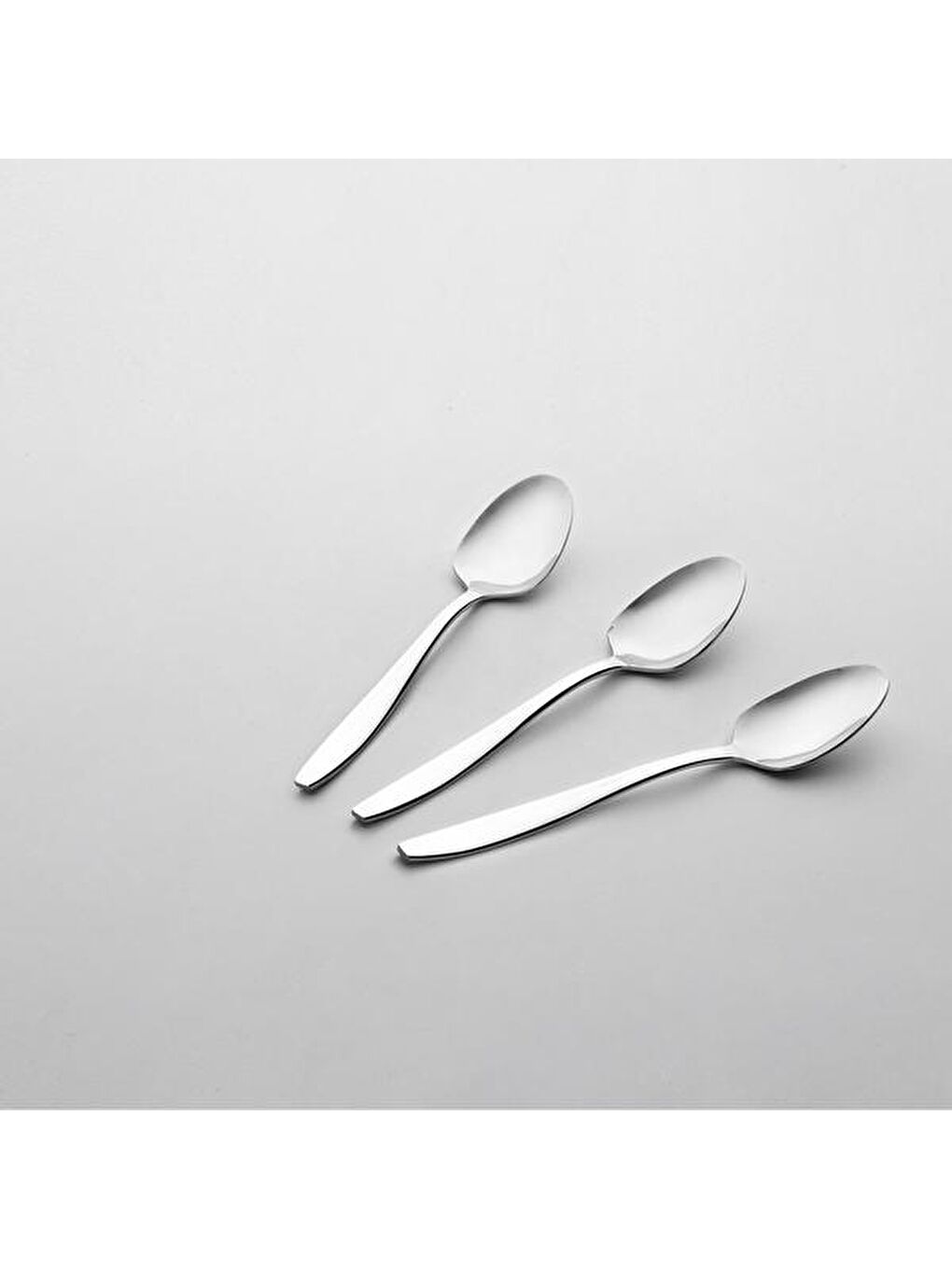 Gri Sahra 3'lü Tatlı Kaşığı