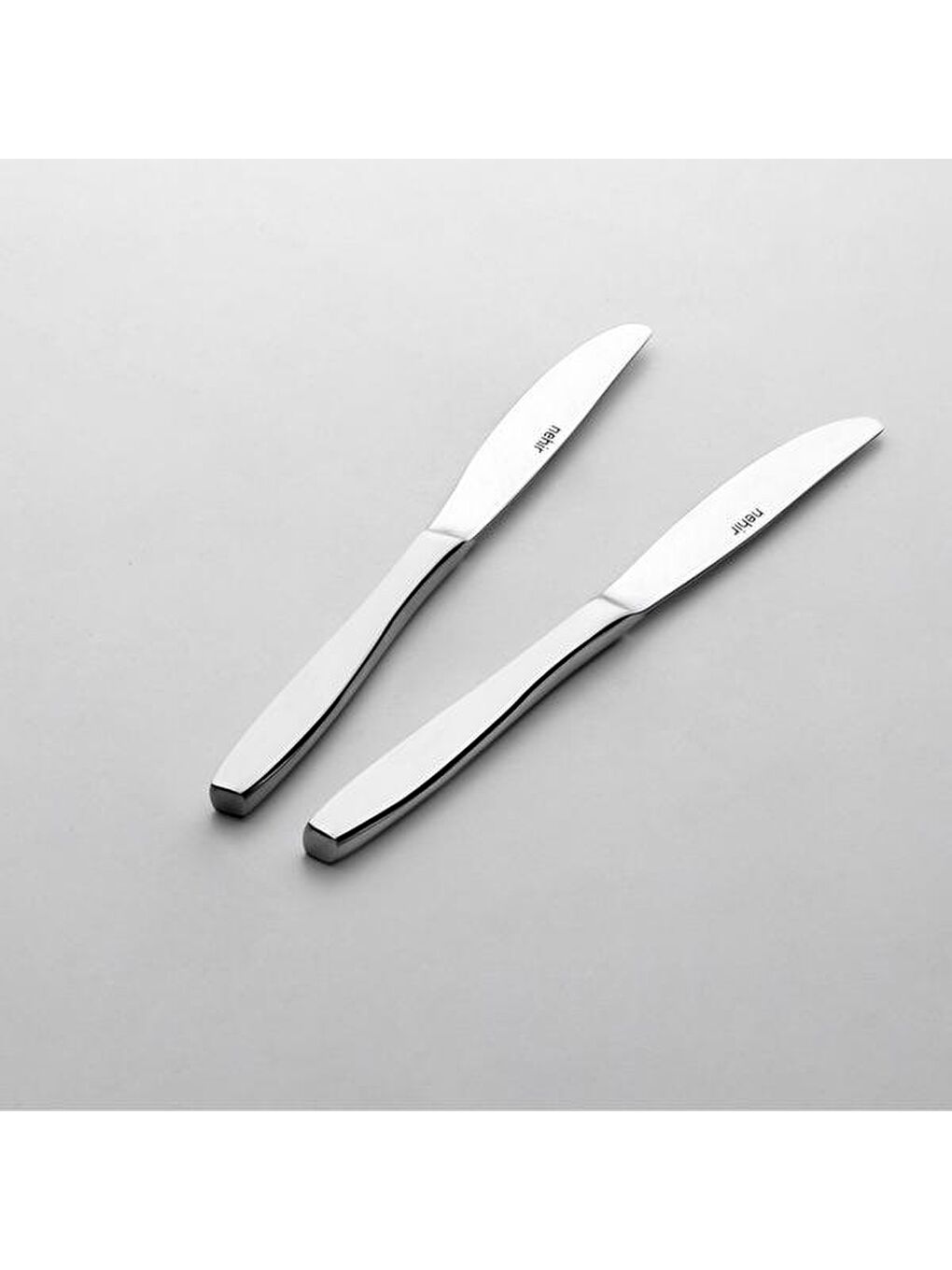 Gri Sahra 2'li Yemek Bıçağı