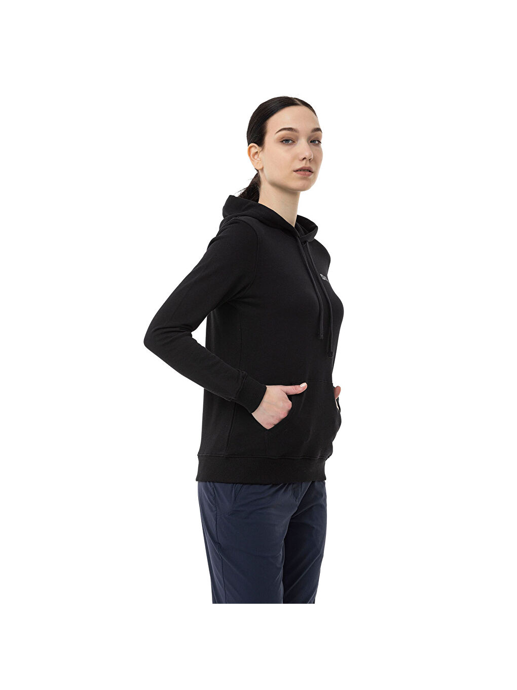 Alice Hoody Kadın Siyah Sweatshirt-3