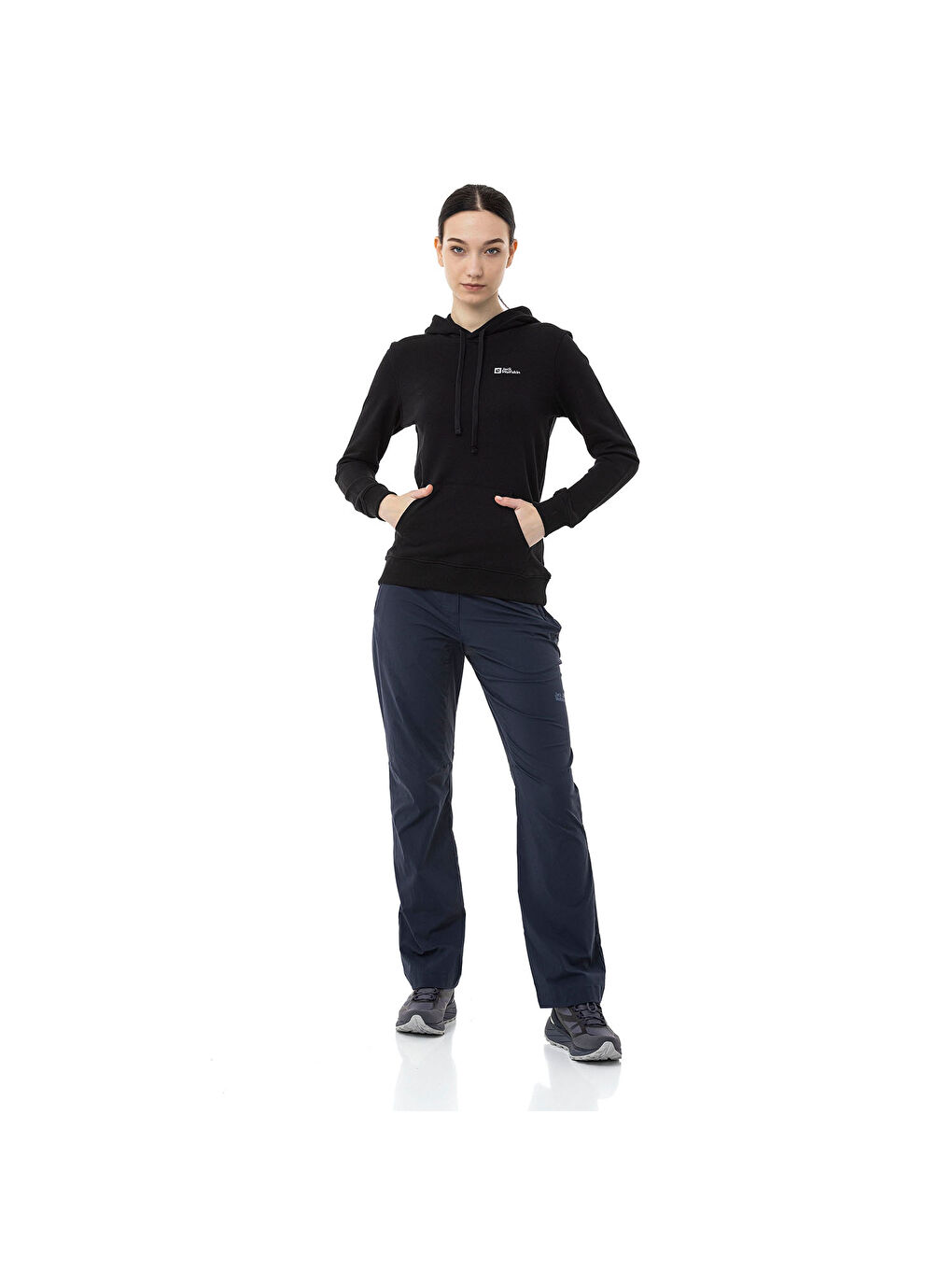 Alice Hoody Kadın Siyah Sweatshirt-4