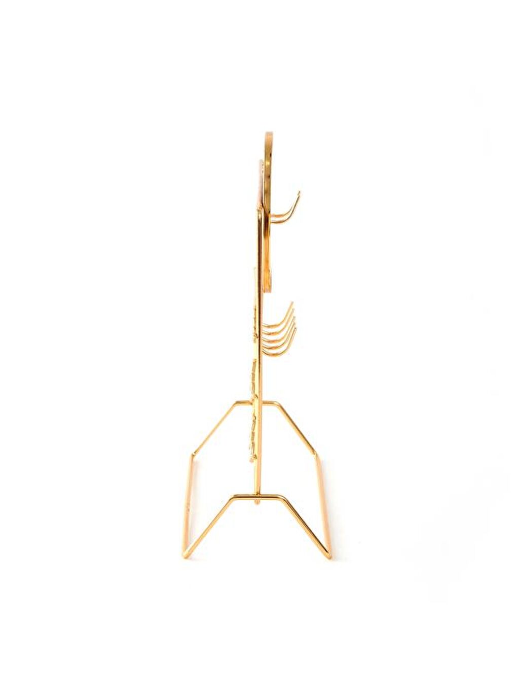 Aynalı Takı Askısı - Sarı - 19,5x27x10 cm-2