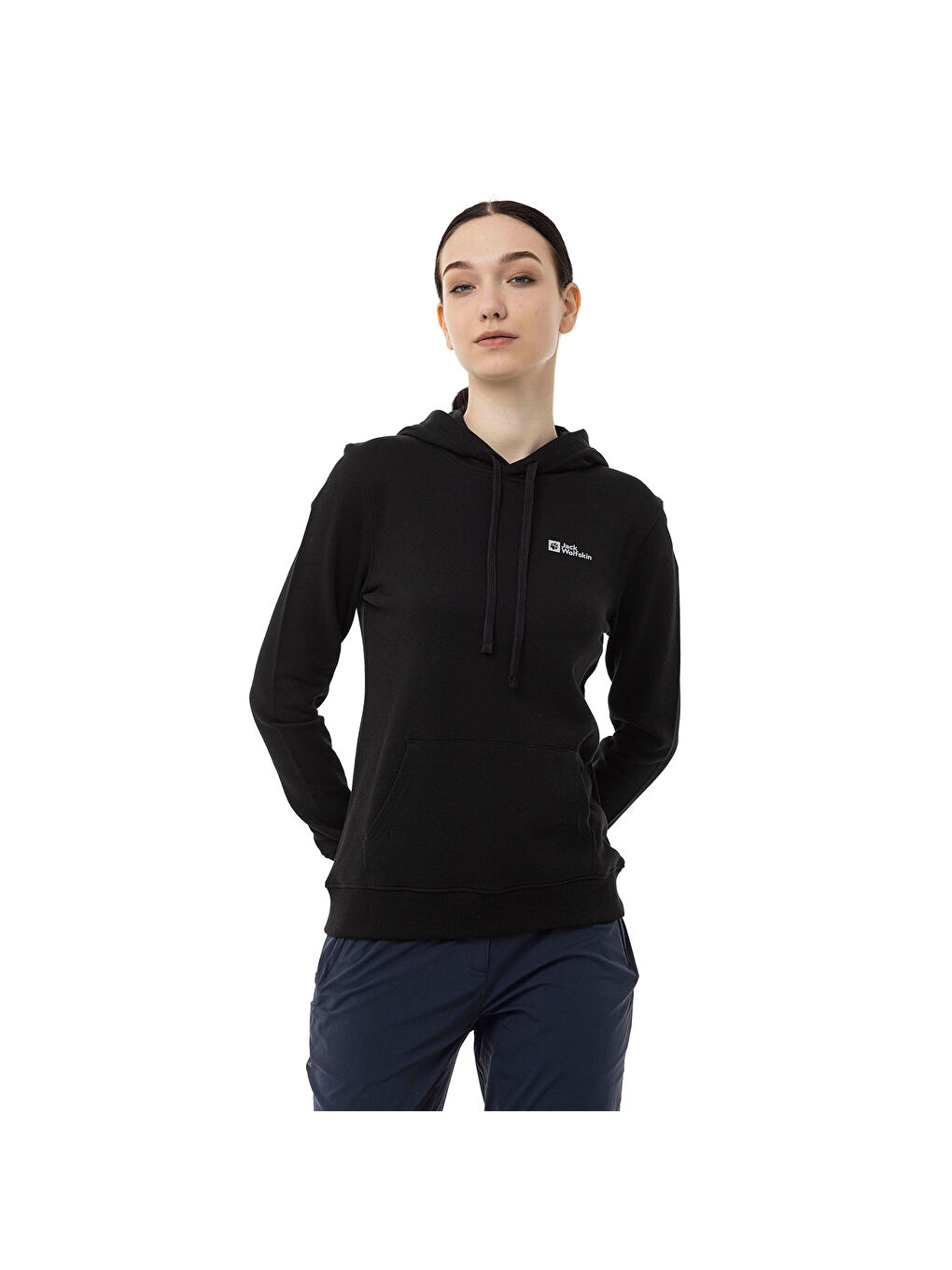 Alice Hoody Kadın Siyah Sweatshirt-9